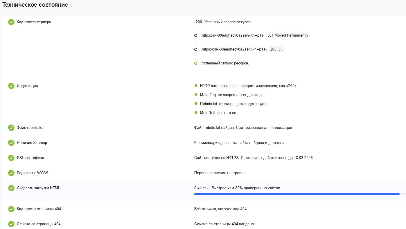 Техническое состояние антаресдвери Техническое состояние антаресдвери
